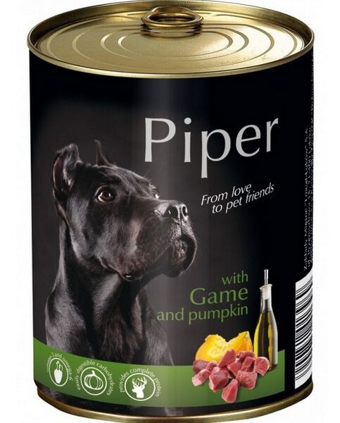 Piper Pies Dziczyzna i dynia puszka 800g