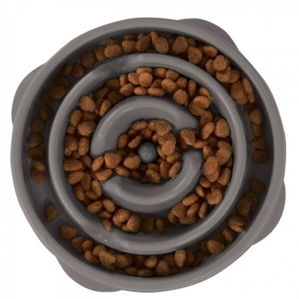 Outward Hound Fun Feeder Mini Miska spowalniająca szara [69891]