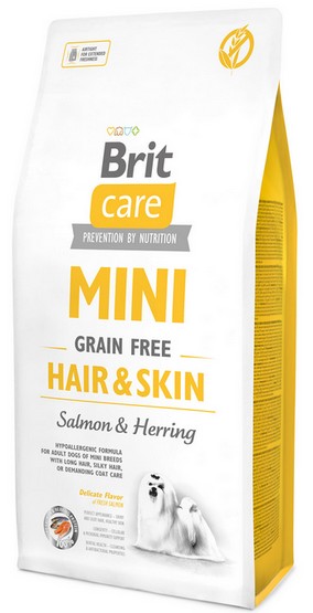 Brit Care Grain Free Mini Hair & Skin 7kg