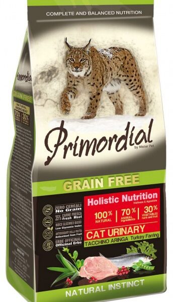 Primordial Cat Grain Free Urinary Turkey & Herring 400g